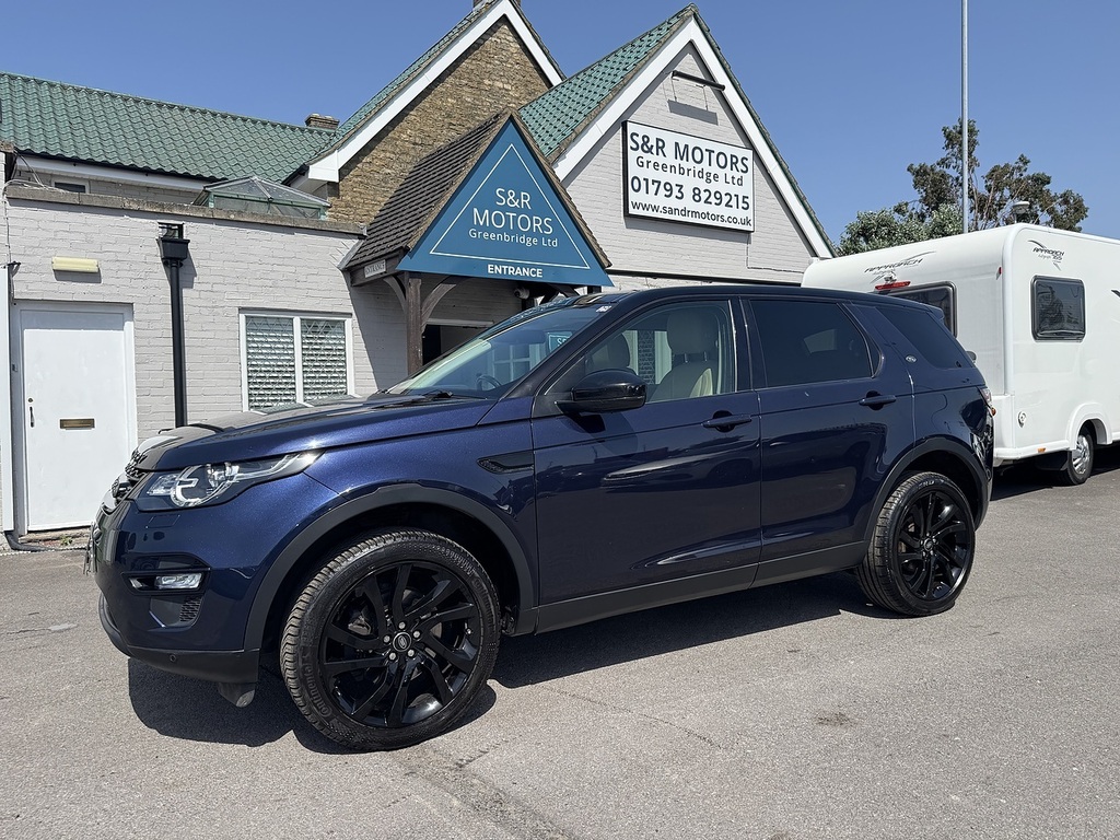 Land Rover Discovery Sport Td4 Hse OU19VHN Blue #3