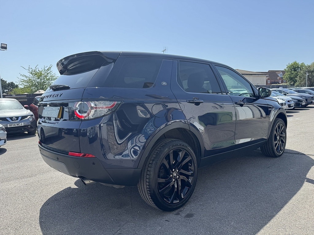 Land Rover Discovery Sport Td4 Hse OU19VHN Blue #4