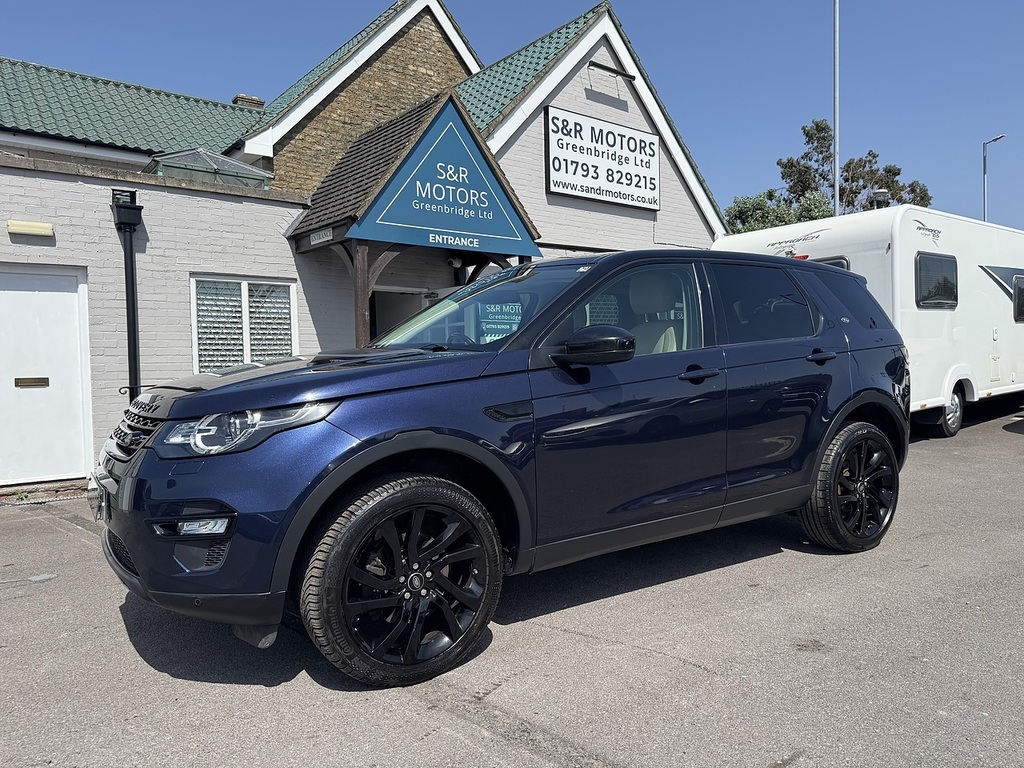 Land Rover Discovery Sport Td4 Hse OU19VHN Blue #2