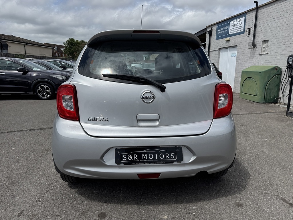 Nissan Micra Acenta Silver #5