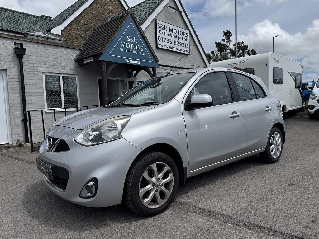 Nissan Micra Acenta Silver #3