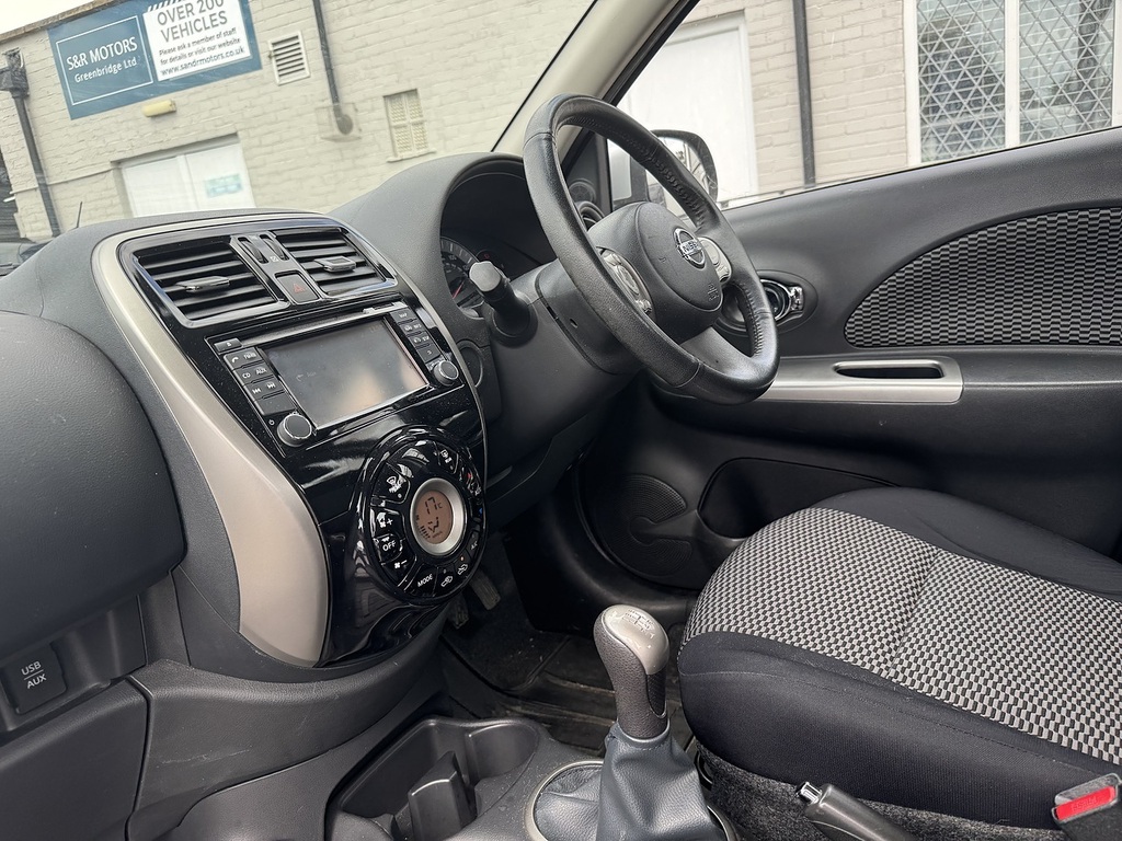 Nissan Micra Visia White #22