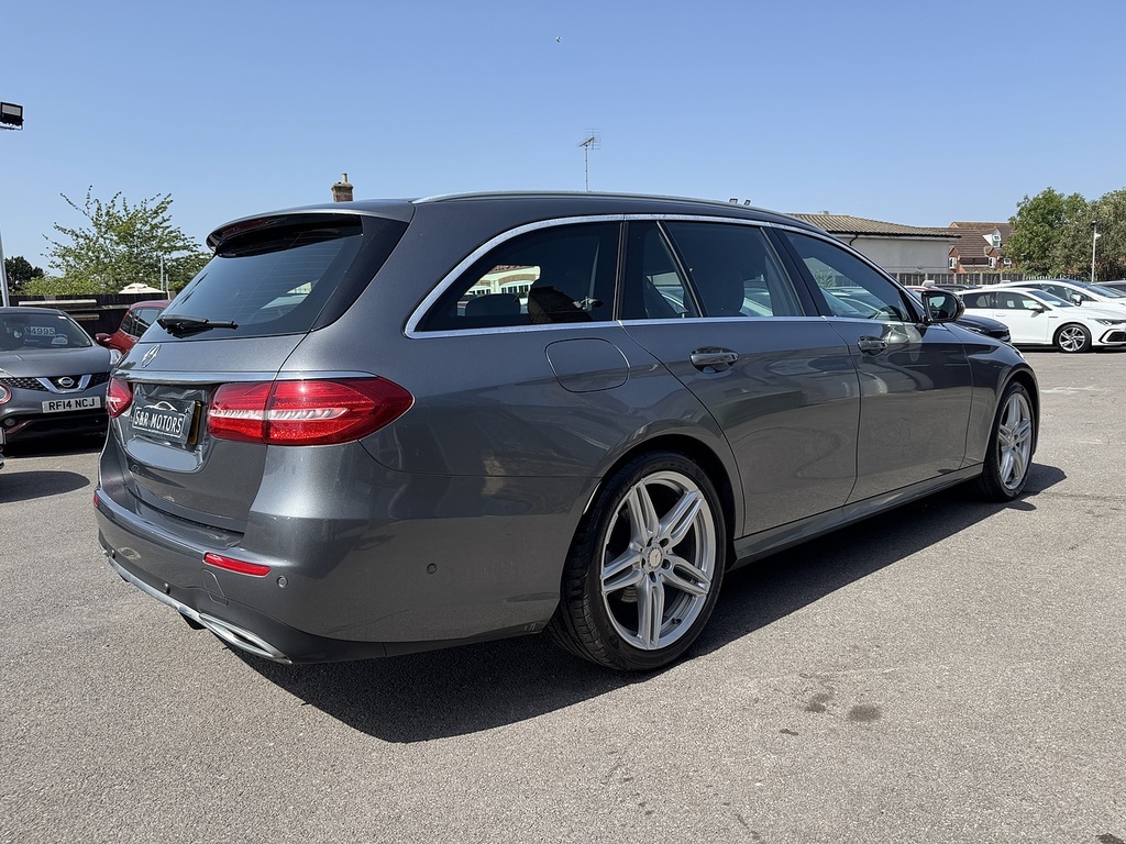 Mercedes-Benz E Class E220d Amg Line LT67WCE Grey #4