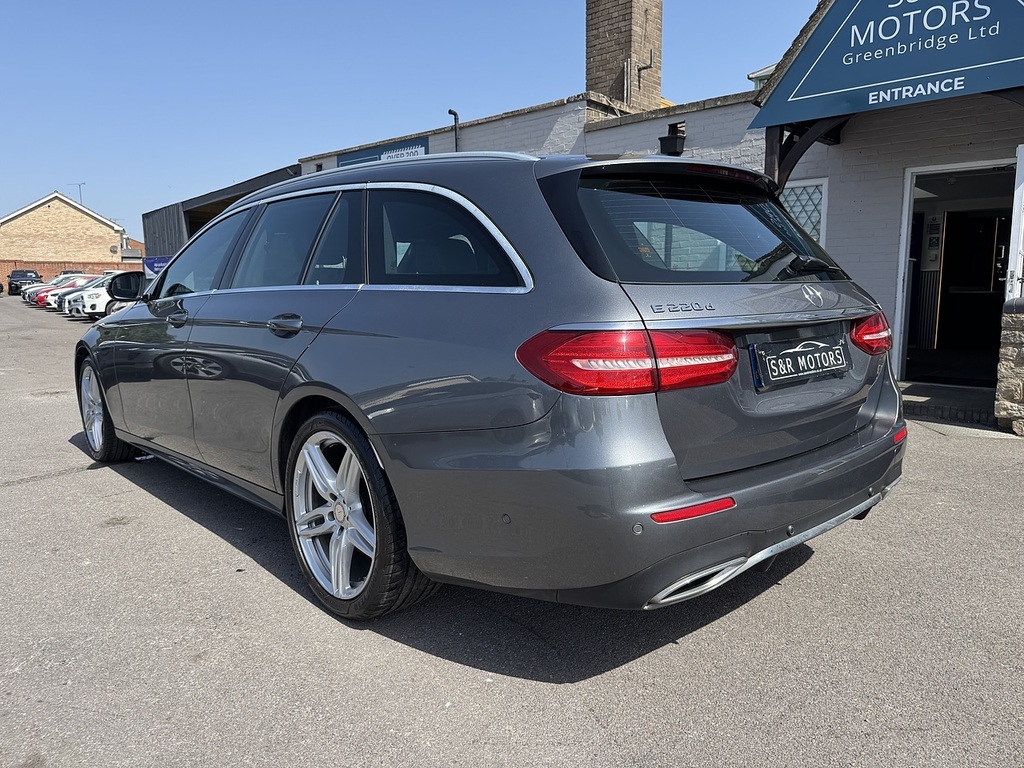 Mercedes-Benz E Class E220d Amg Line LT67WCE Grey #6