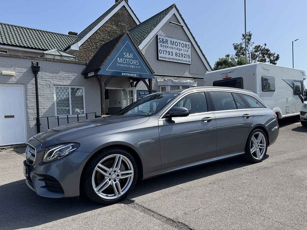 Mercedes-Benz E Class E220d Amg Line LT67WCE Grey #2