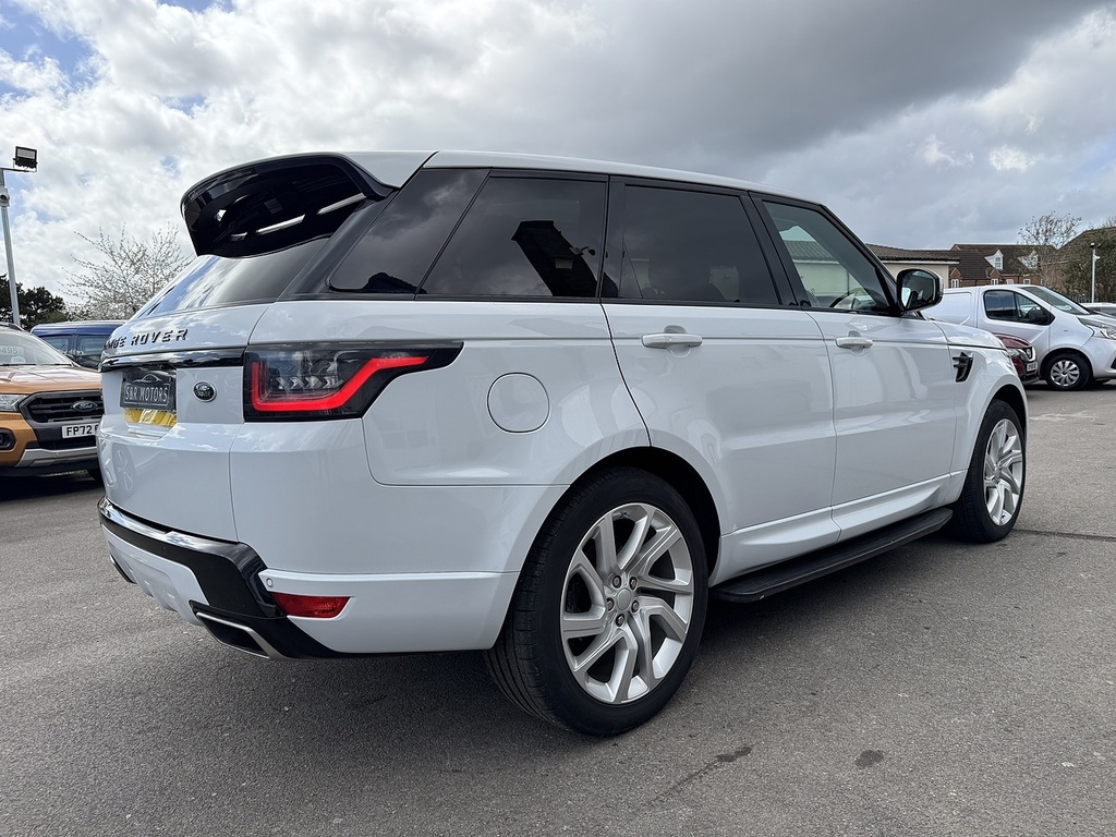 Land Rover Range Rover Sport Sd V6 Hse Dynamic White #4