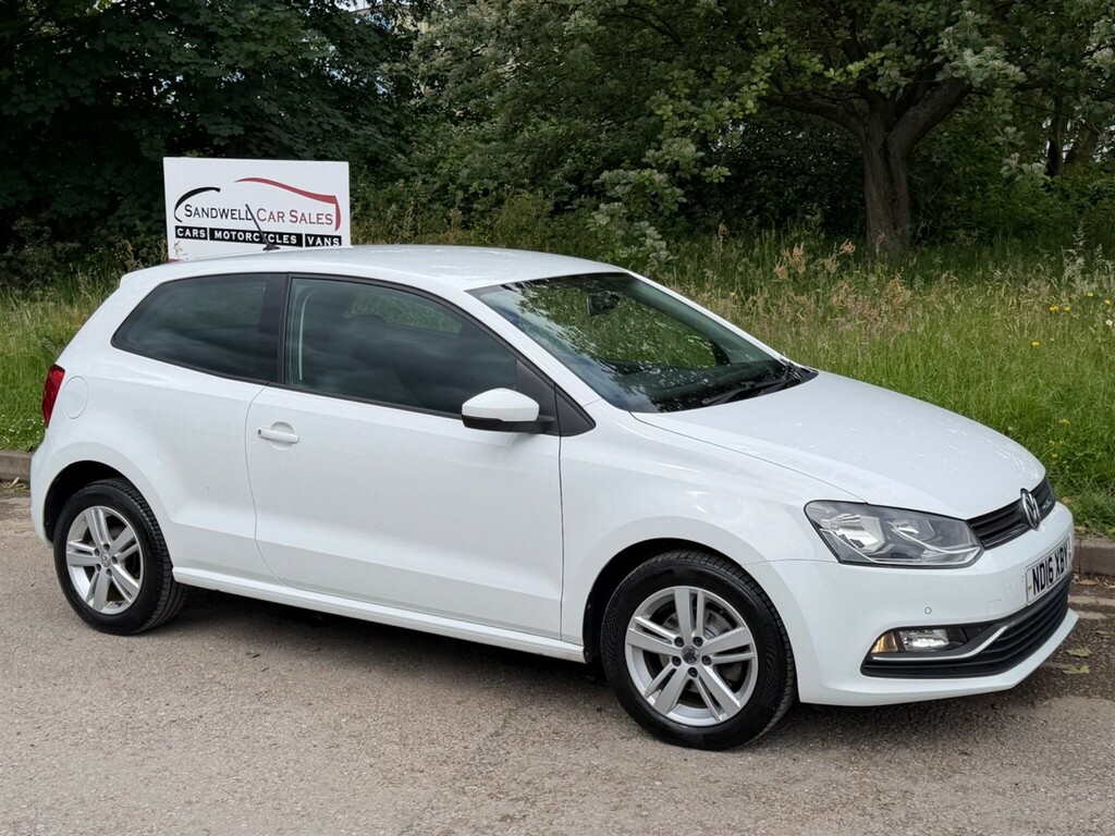 Volkswagen Polo 1.2 Tsi Bluemotion Tech Match Euro 6 Ss ND16XBY White #2