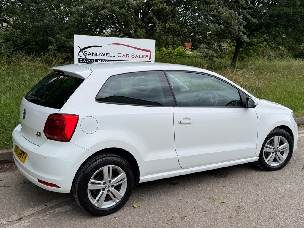 Volkswagen Polo 1.2 Tsi Bluemotion Tech Match Euro 6 Ss ND16XBY White #4