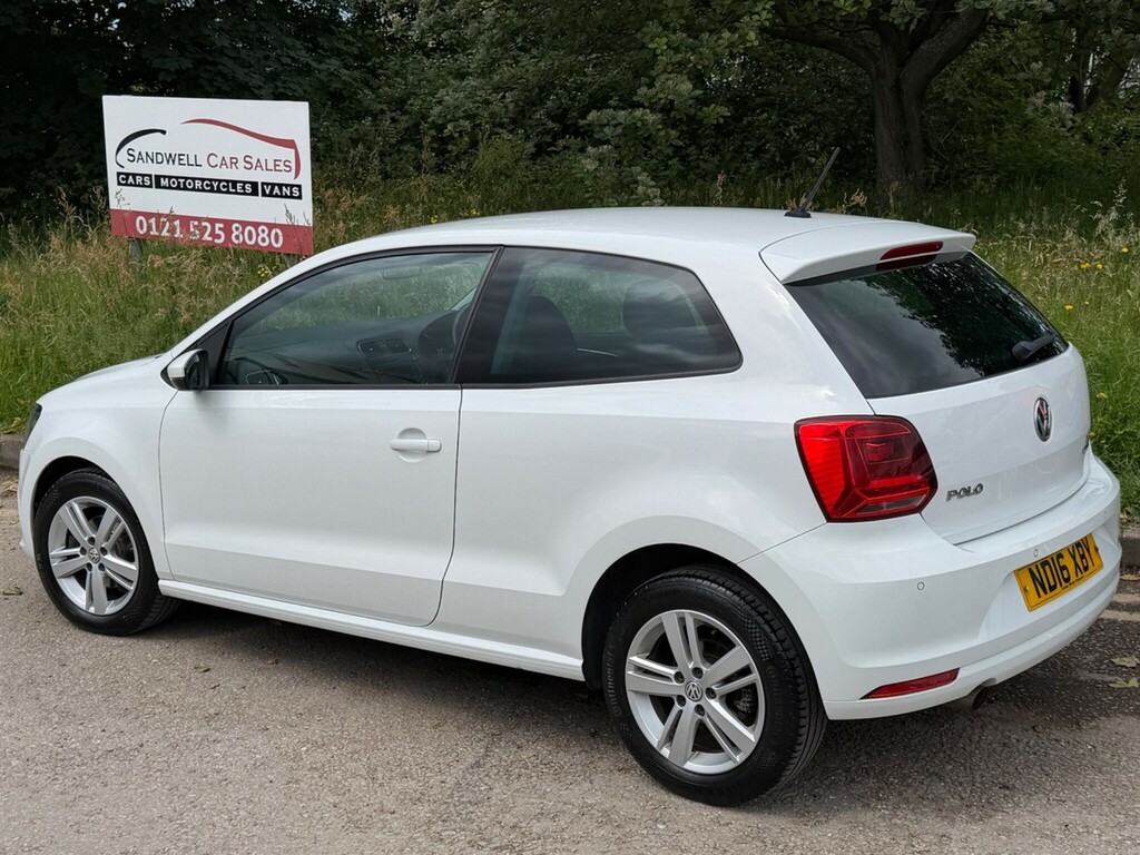 Volkswagen Polo 1.2 Tsi Bluemotion Tech Match Euro 6 Ss ND16XBY White #3
