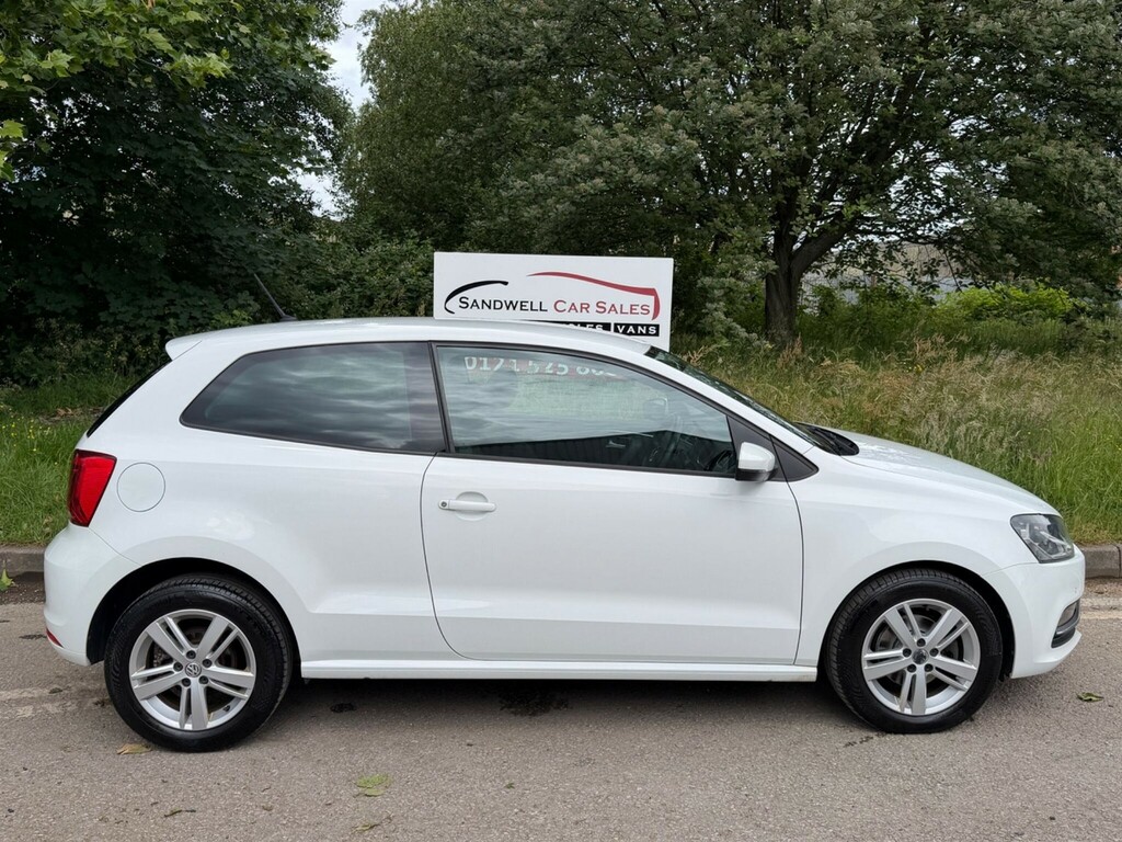 Volkswagen Polo 1.2 Tsi Bluemotion Tech Match Euro 6 Ss ND16XBY White #6