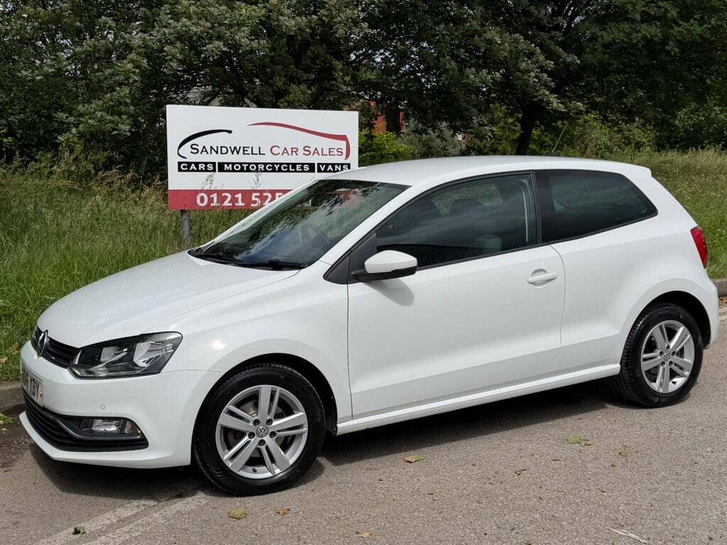 Volkswagen Polo 1.2 Tsi Bluemotion Tech Match Euro 6 Ss ND16XBY White