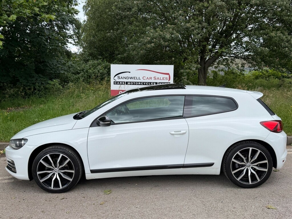 Volkswagen Scirocco 2.0 Tdi Bluemotion Tech Gt Dsg Euro 6 Ss White #5