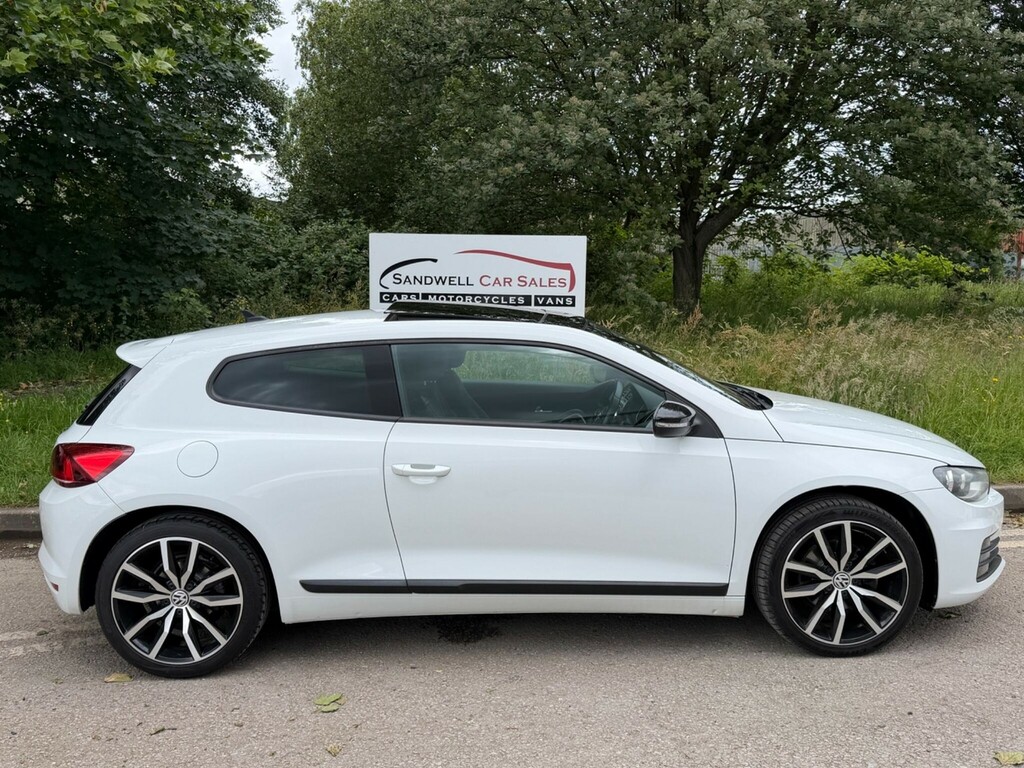 Volkswagen Scirocco 2.0 Tdi Bluemotion Tech Gt Dsg Euro 6 Ss White #6