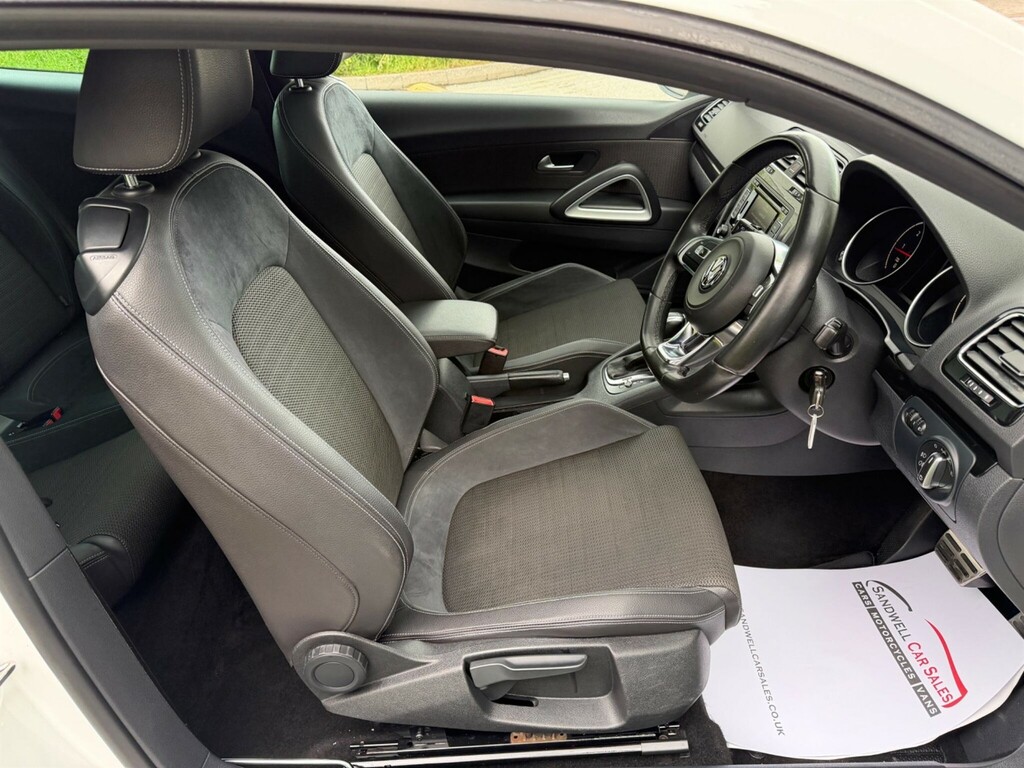 Volkswagen Scirocco 1.4 Tsi 122 Nav White #8