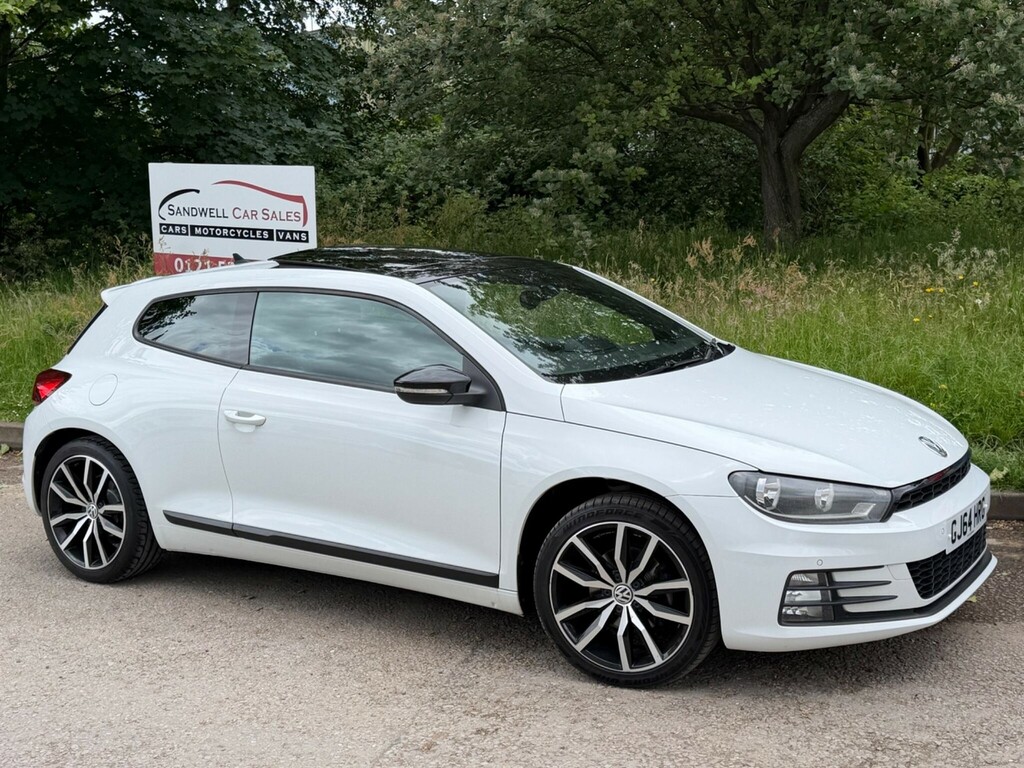 Volkswagen Scirocco 2.0 Tdi Bluemotion Tech Gt Dsg Euro 6 Ss White #2
