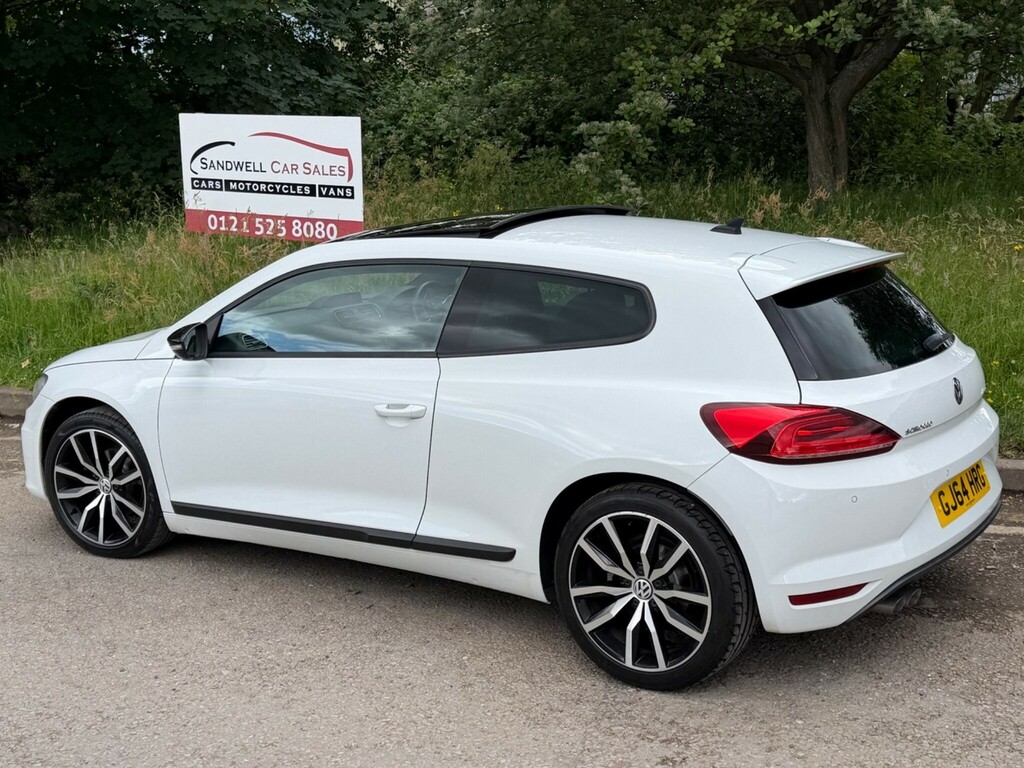 Volkswagen Scirocco 2.0 Tdi Bluemotion Tech Gt Dsg Euro 6 Ss White #3