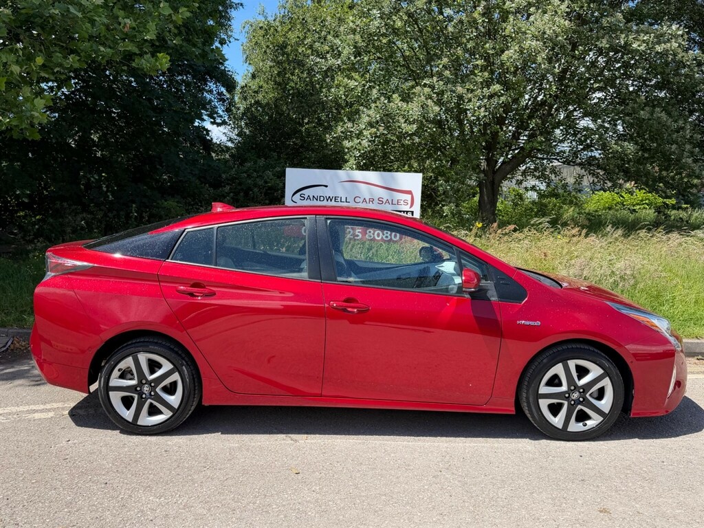 Toyota Prius 1.8 Vvt-h Excel Cvt Euro 6 Ss 15In Alloy Red #6
