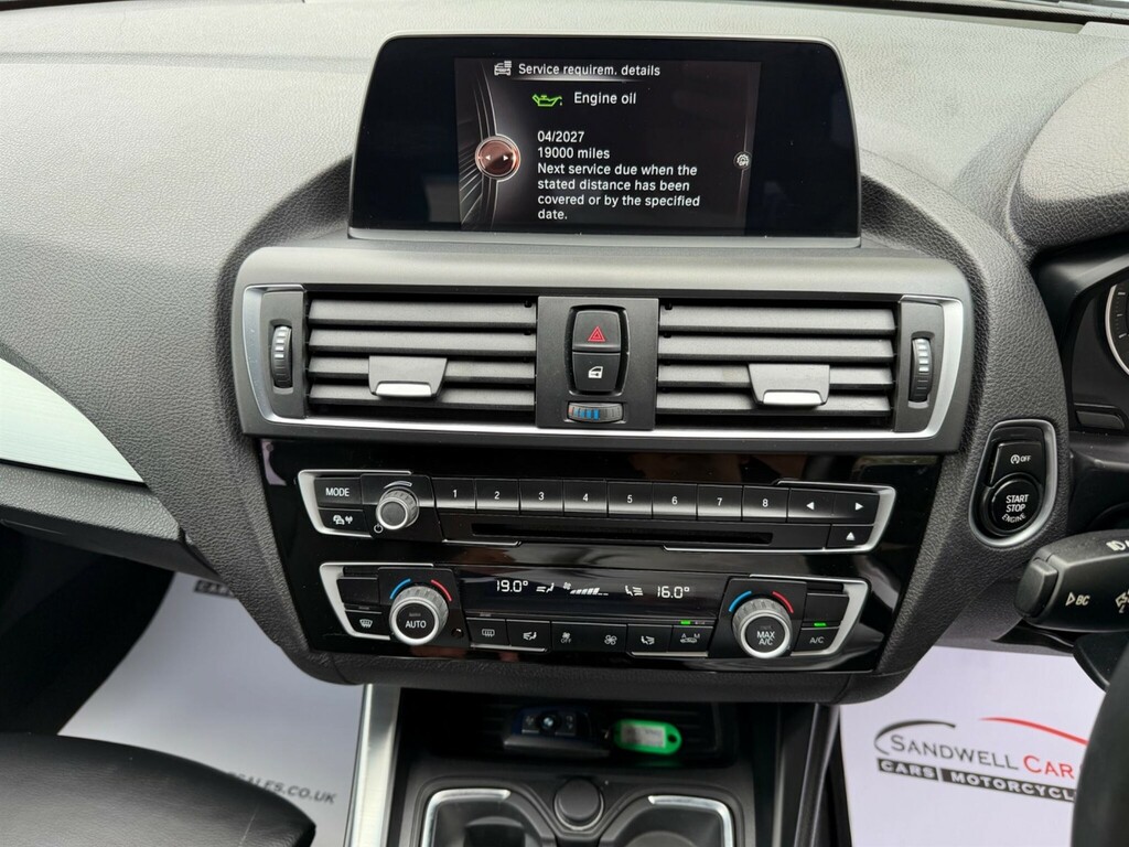 BMW 1 Series Sport Auto Black #15