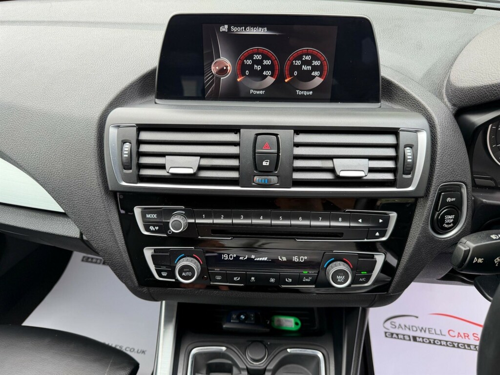 BMW 1 Series Sport Auto Black #12