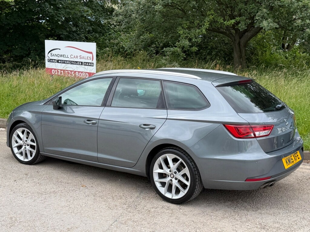 Seat Leon 2.0 Tdi Cr Fr Sport Tourer Dsg Euro 5 Ss  #3