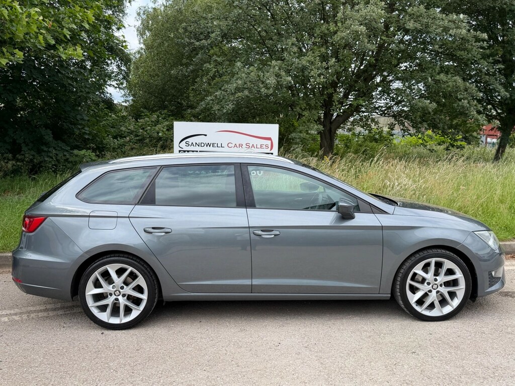 Seat Leon 2.0 Tdi Cr Fr Sport Tourer Dsg Euro 5 Ss  #6