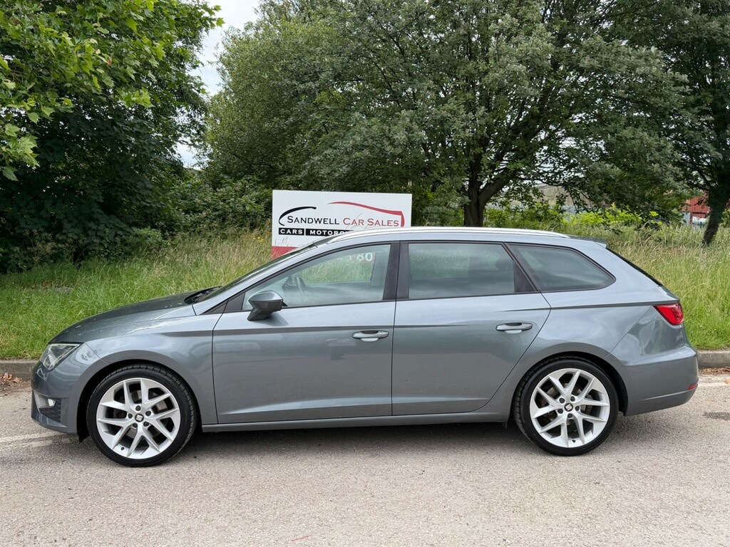 Seat Leon 2.0 Tdi Cr Fr Sport Tourer Dsg Euro 5 Ss  #5