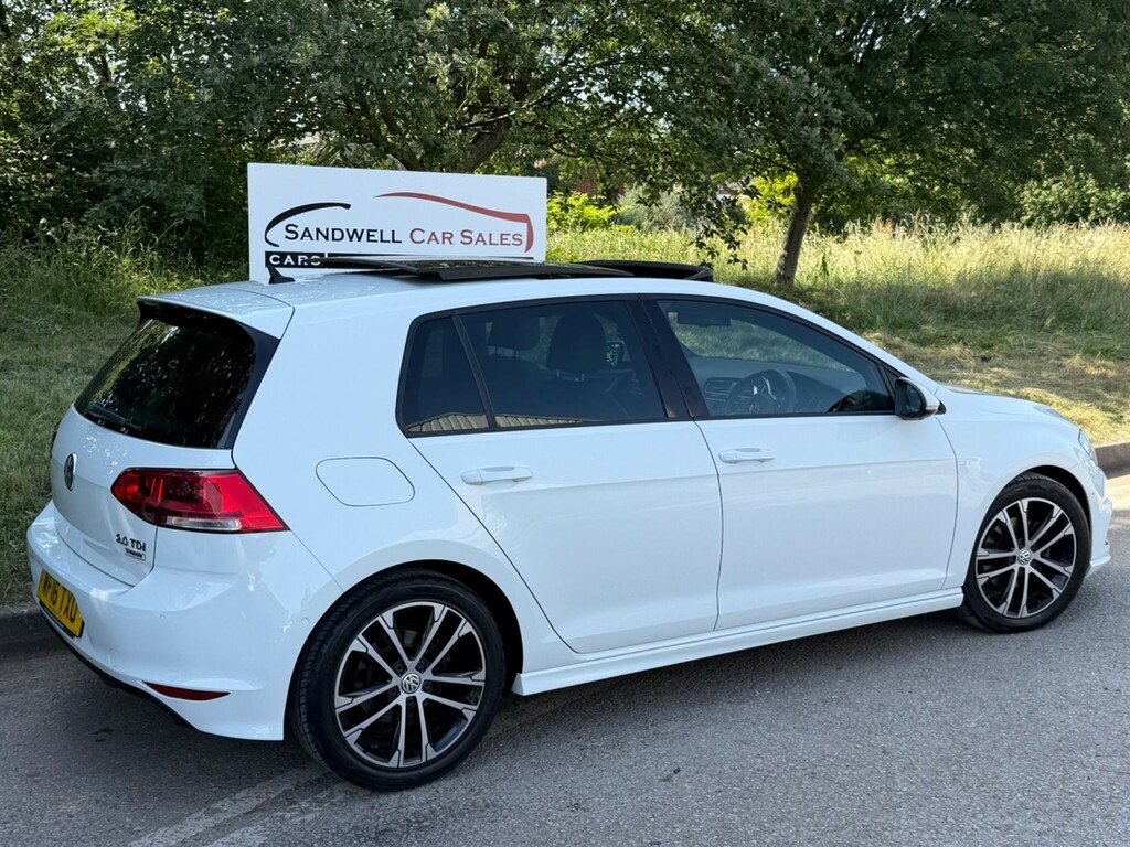 Volkswagen Golf 2.0 Tdi Bluemotion Tech R-line Dsg Euro 6 Ss WF16TXO #4
