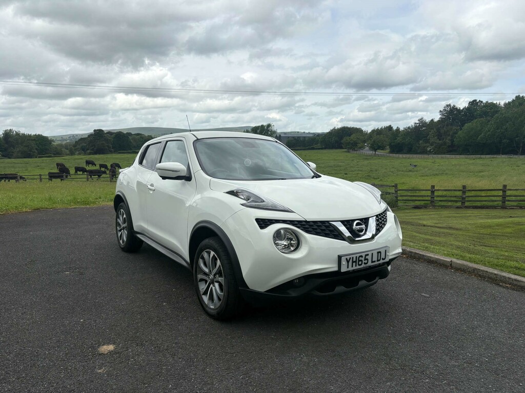 Nissan Juke Tekna Suv Euro 6 Ss White