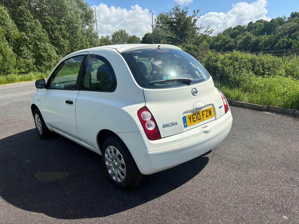 Nissan Micra 1.2 16V Visia YE10FZW White #6