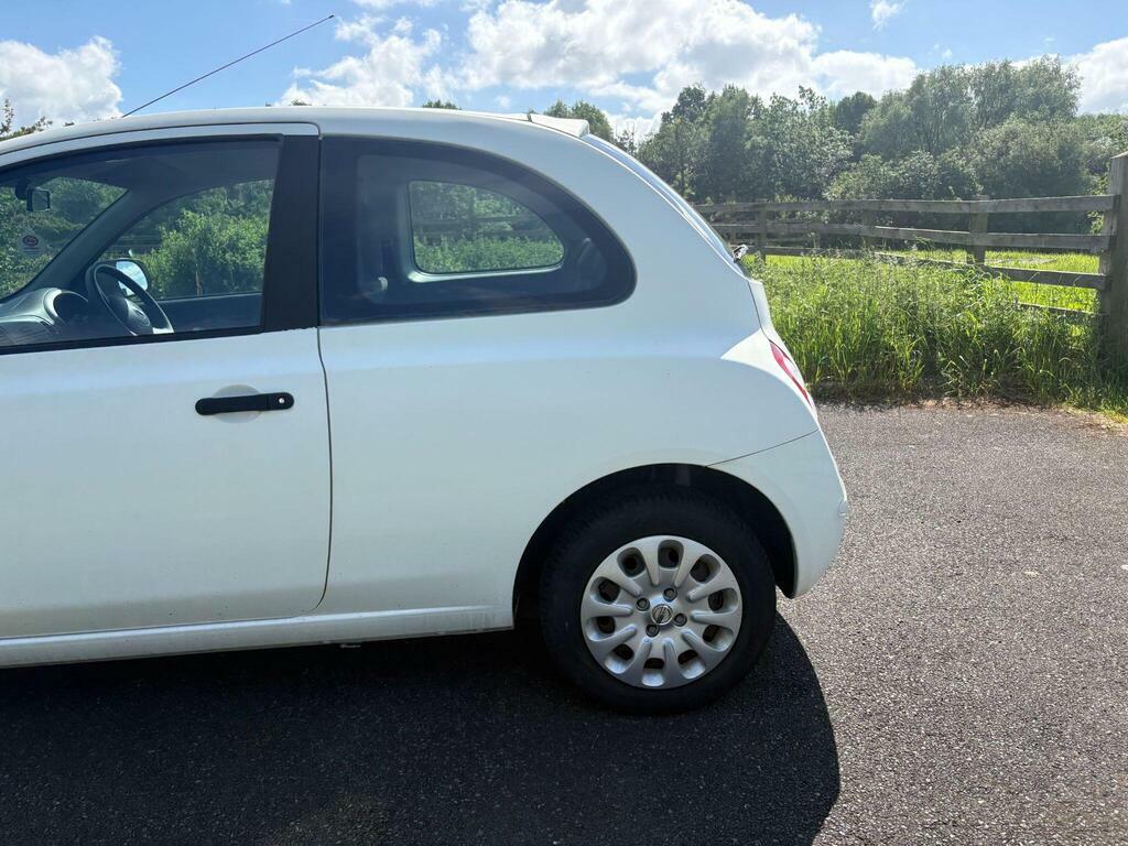 Nissan Micra 1.2 16V Visia YE10FZW White #5