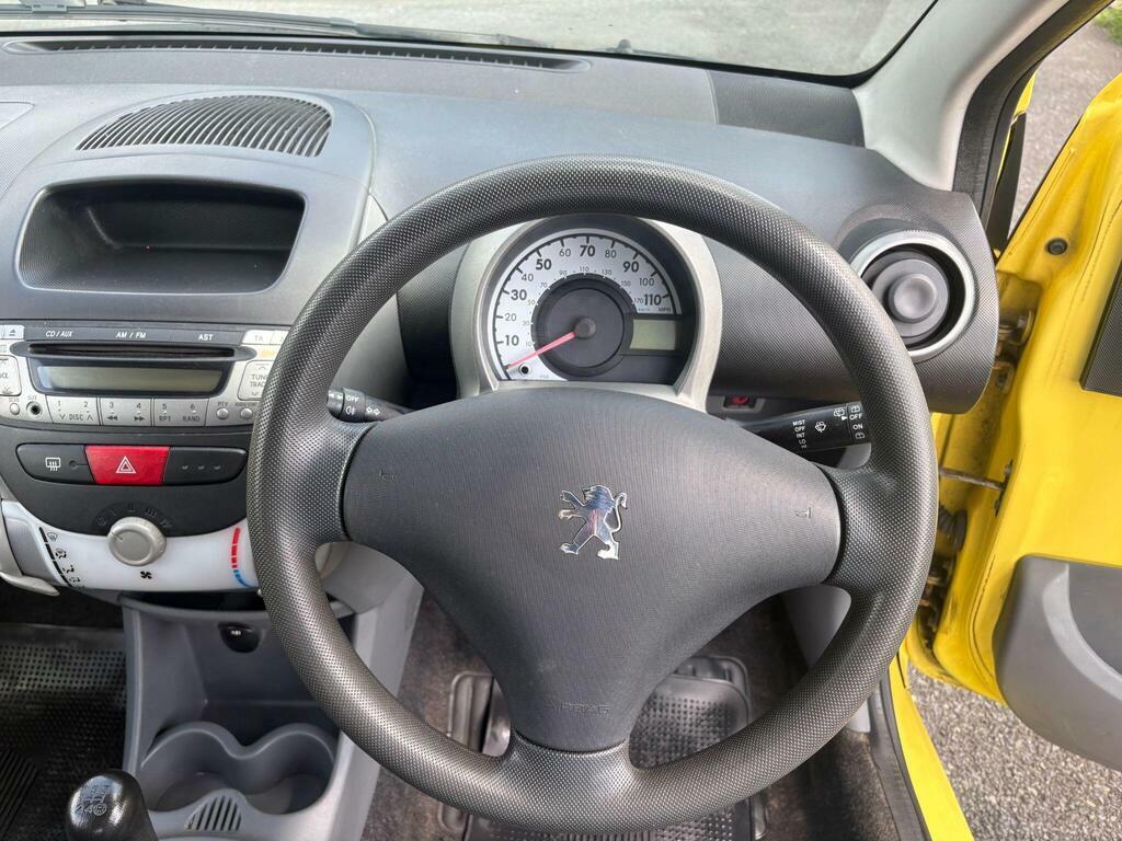 Peugeot 107 Hatchback Black #13