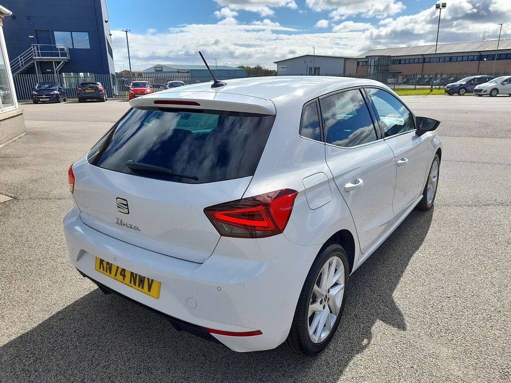 Seat Ibiza 1.0 Eco Tsi 115 Xcellence Nav 14827 Miles KN74NWV White #5