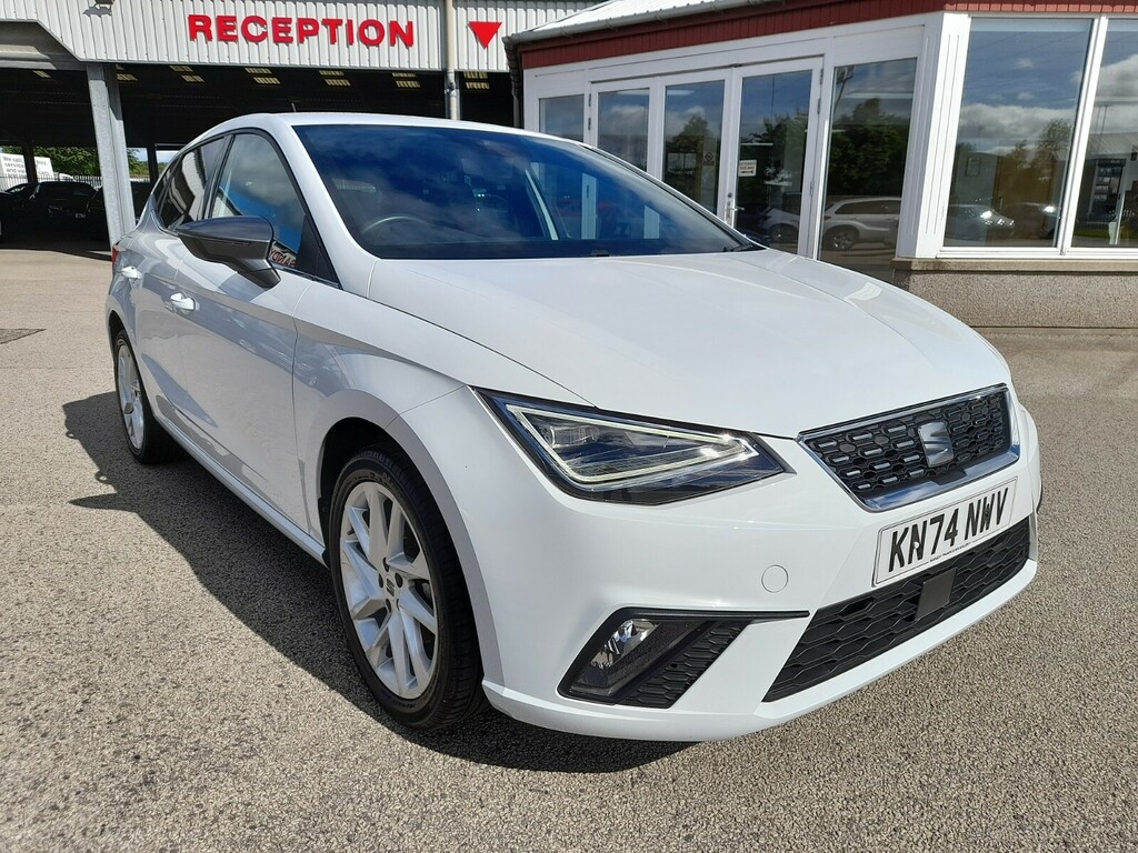 Seat Ibiza 1.0 Eco Tsi 115 Xcellence Nav 14827 Miles KN74NWV White #2