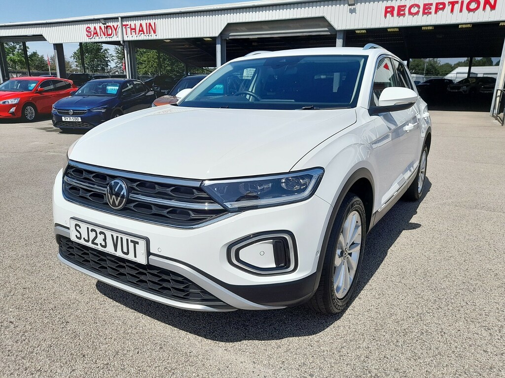 Volkswagen T-Roc 1.0 Tsi 110 Style 2Wd 15224 Miles White
