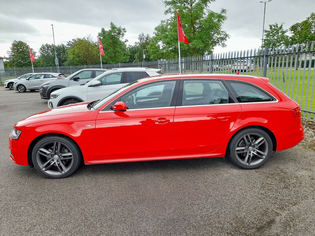 Audi A4 Avant 2.0 Tdi 150 S-line Avant Estate Lez Compliant Red #2