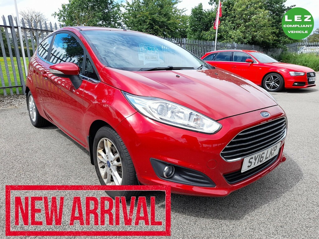 Ford Fiesta 1.0T 100 Zetec 48393 Miles 20 Pounds Road Red