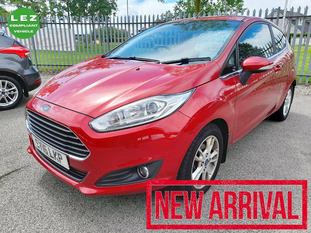 Ford Fiesta 1.0T 100 Zetec 48393 Miles 20 Pounds Road Red #4