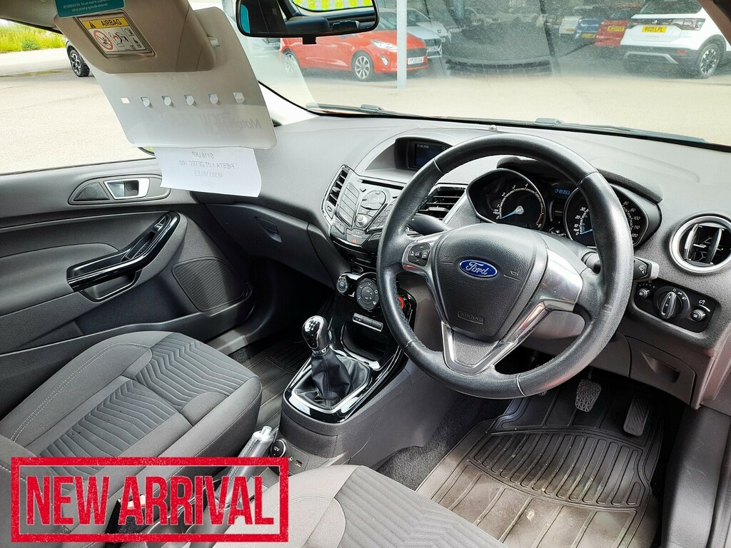 Ford Fiesta 1.0T 100 Zetec 48393 Miles 20 Pounds Road Red #2