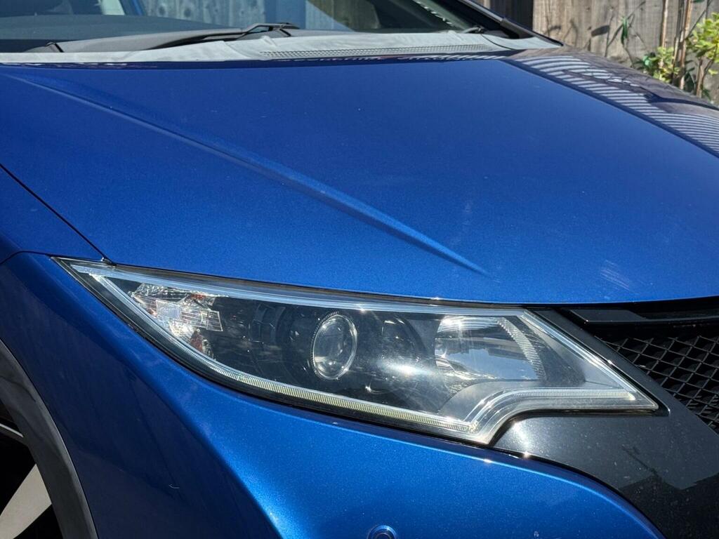 Honda Civic 1.8 I-vtec Sr Euro 6 Ss 201616 NK16VLC Blue #5