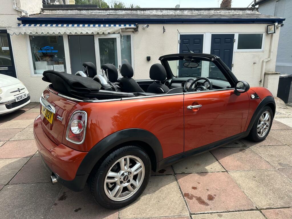 Mini Convertible 1.6 One Euro 5 Orange #4