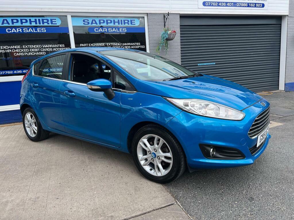 Ford Fiesta 1.25 Zetec Euro 6 Blue