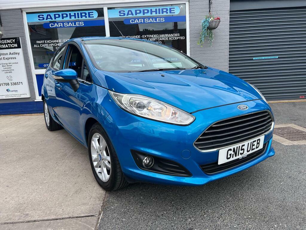 Ford Fiesta 1.25 Zetec Euro 6 Blue #2