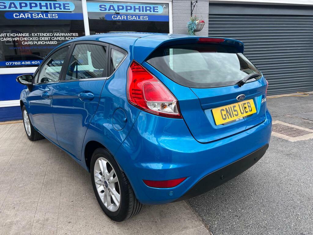 Ford Fiesta 1.25 Zetec 2015 Red #7