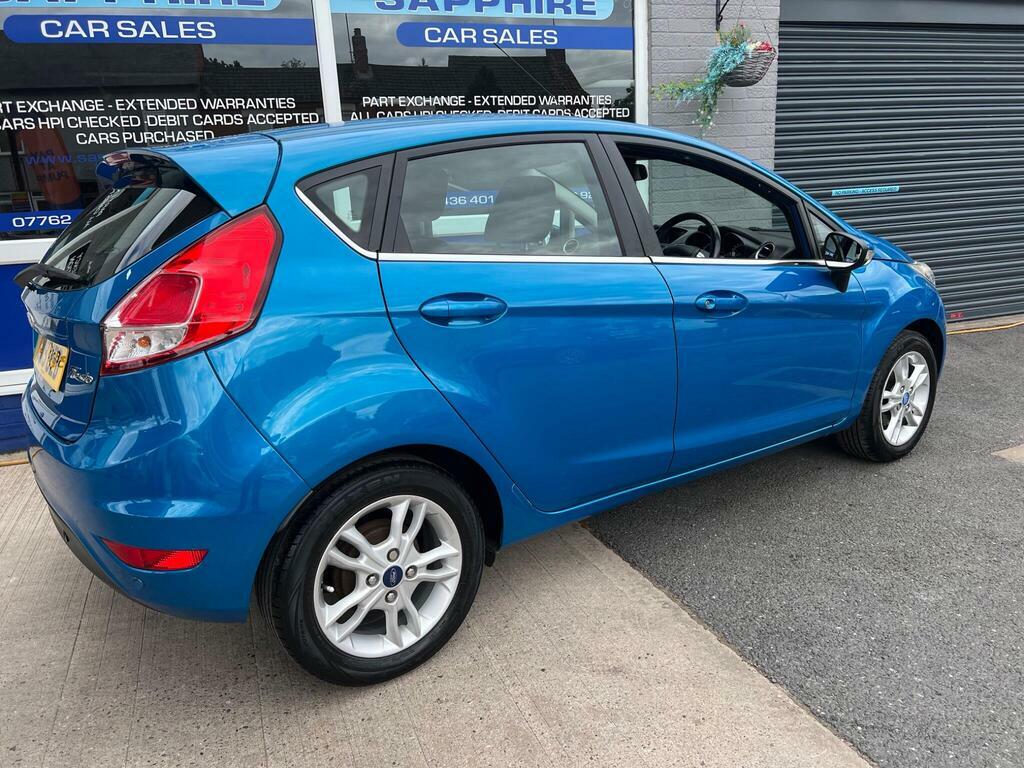 Ford Fiesta 1.25 Zetec Euro 6 Blue #5