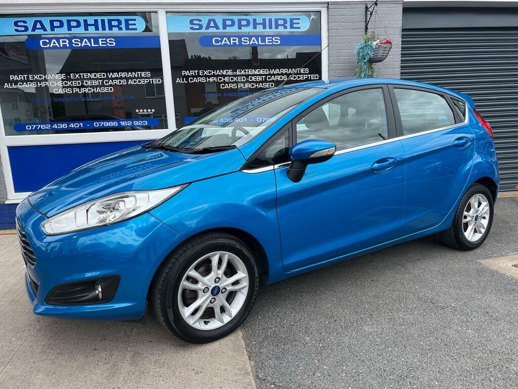 Ford Fiesta 1.25 Zetec Euro 6 Blue #4