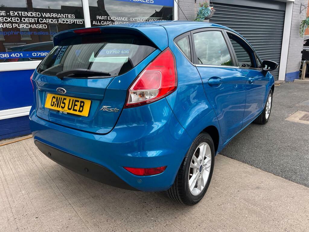 Ford Fiesta 1.25 Zetec Euro 6 Blue #6