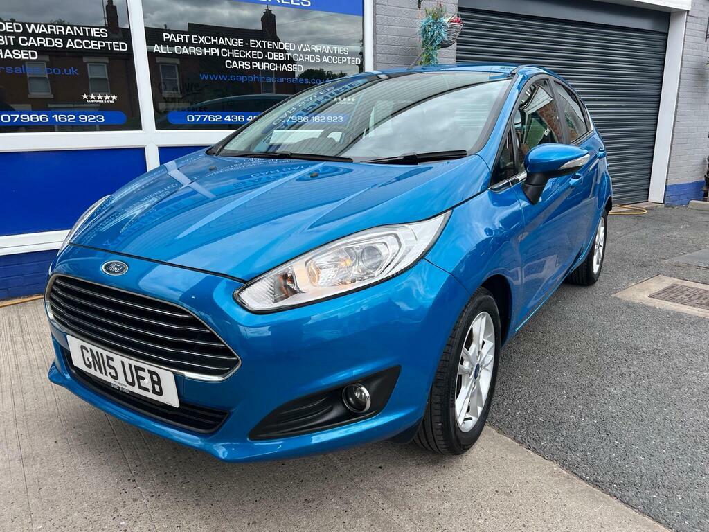 Ford Fiesta 1.25 Zetec Euro 6 Blue #3