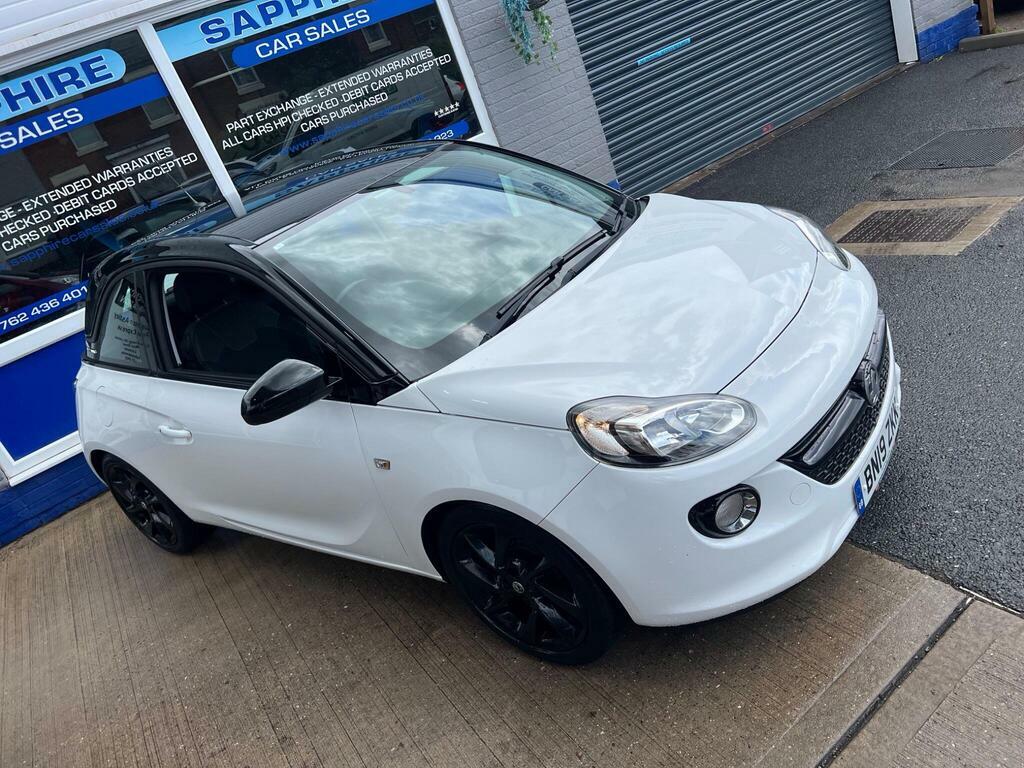 Vauxhall Adam 1.2I Ecoflex Energised Euro 6 S S White