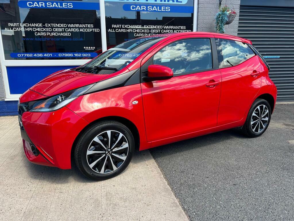 Toyota Aygo 1.0 Vvt-i X-play Euro 6 OU67UNV Red #4