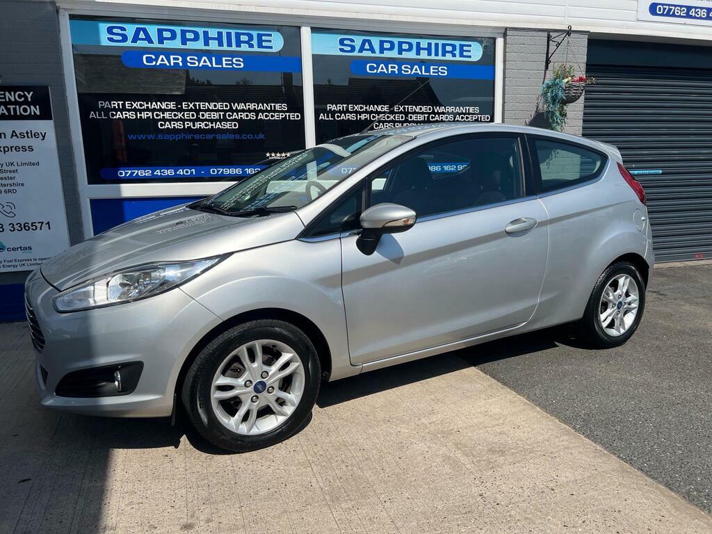 Ford Fiesta 1.5 Zetec Tdci 74 Bhp White #5